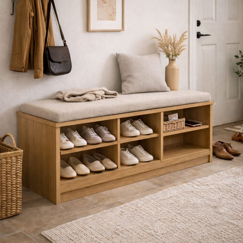 جا کفشی نشیمن‌دار مدل  Comfort line