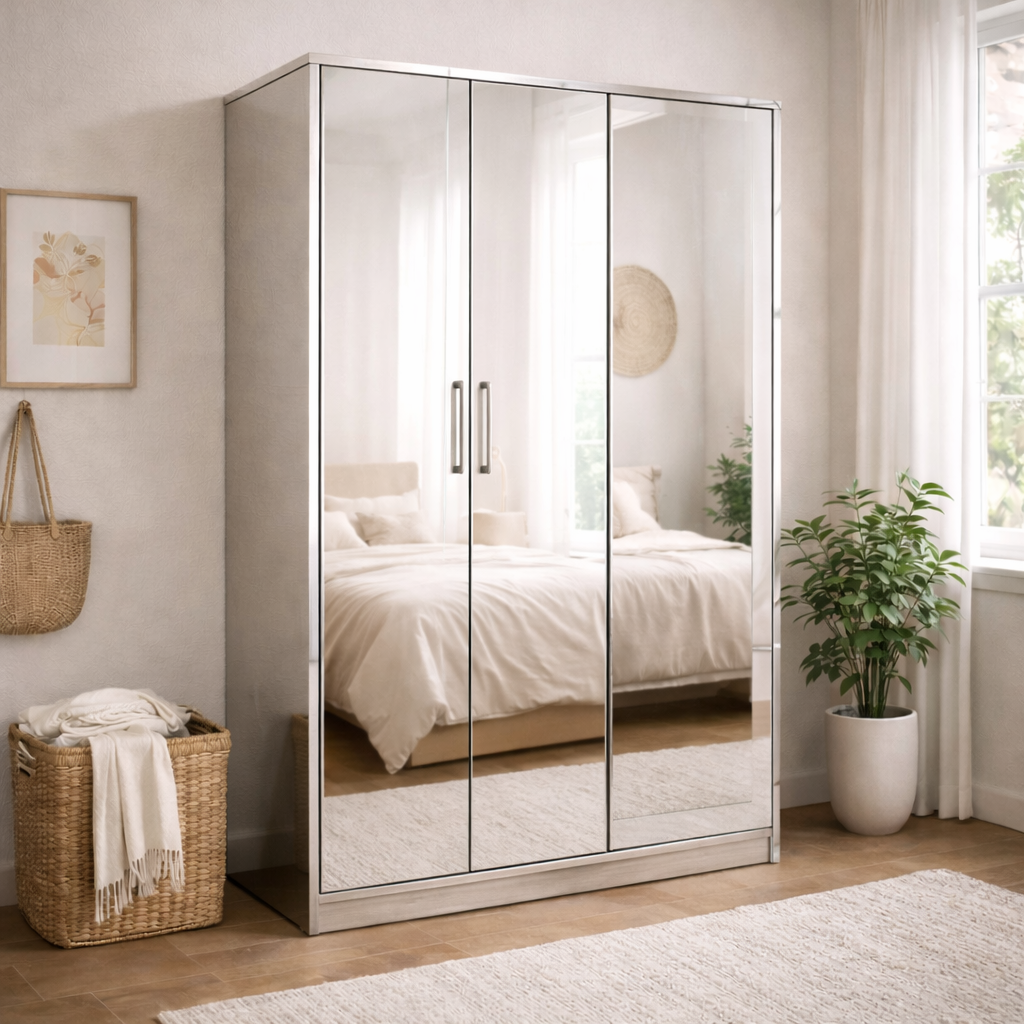 کمد جالباسی مدل آینه‌تمام